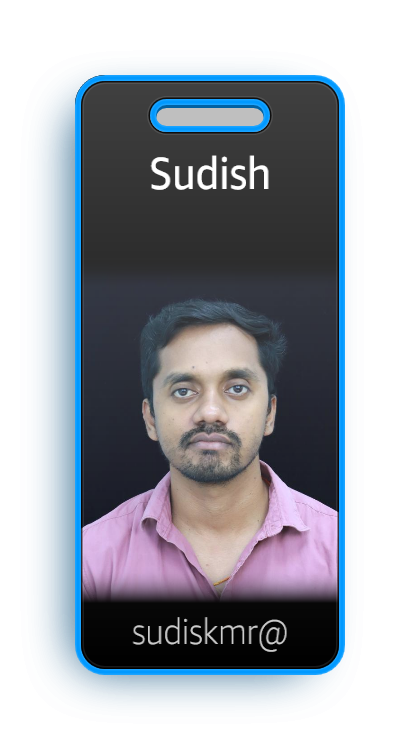 Sudish Kumar Badge